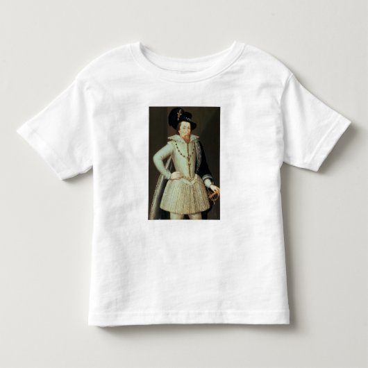 ジェームスIの半身のポートレート トドラーTシャツ (正面)