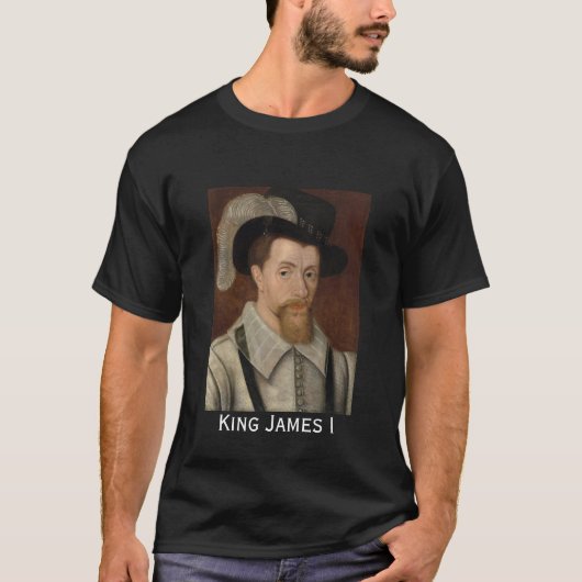 ジェームスI王 Tシャツ (正面)