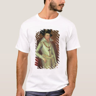 ジェームスI (1603-25年)およびスコットランド(1567-1625年)のVI Tシャツ