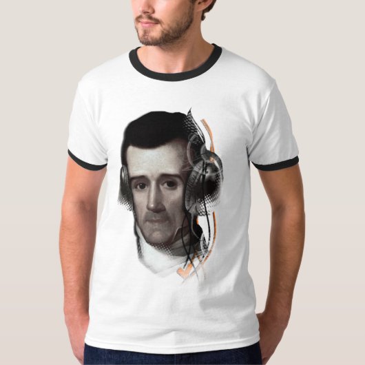 ジェームスK.ポークRadioのTシャツ Tシャツ (正面)