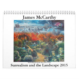 ジェームスMcCarthy-の超現実主義および景色2015年 カレンダー