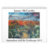 ジェームスMcCarthy-の超現実主義および景色2015年 カレンダー (カバー)