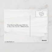 ジェームスMcneillのホイスラーによる白の白人の女の子 ポストカード (裏面)