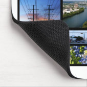 ジェームスR Granberry著作のオースティンの私のコラージュ マウスパッド (コーナー)