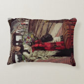 ジェームスTissot場所で待っている| アクセントクッション (裏面)