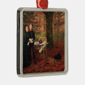 ジェームスTissot |の皇后Eugenie及びEugeneルイNapo メタルオーナメント (右)