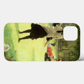 ジェームスTissot |のCroquet、c.1878 Case-Mate iPhoneケース (裏面 (横))