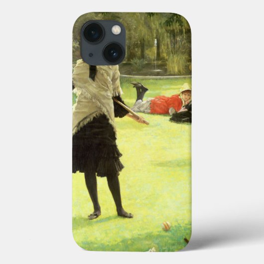 ジェームスTissot |のCroquet、c.1878 Case-Mate iPhoneケース (裏面)