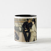 ジェームスTissot |大尉および仲間1873年 ツートーンマグカップ (中央)