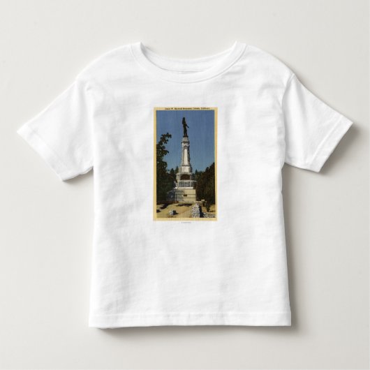 ジェームスW.マーシャルMonumentの意見# 2 トドラーTシャツ (正面)