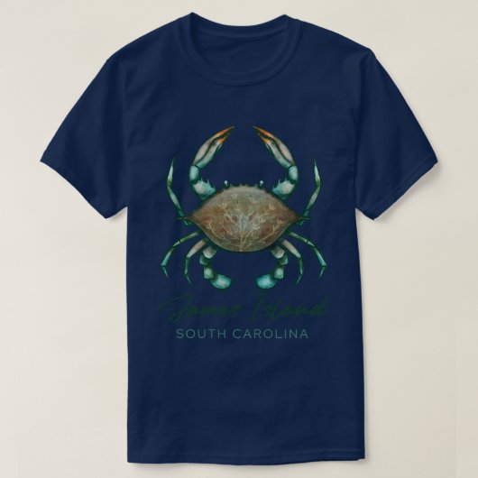 ジェームズアイランドサウスSC Tシャツ (デザイン正面)