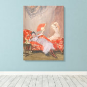 ジェームズウィスラー – ミリー・フィンチ キャンバスプリント (インサイチュ (ウッドフロア))