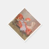 ジェームズウィスラー – ミリー・フィンチ スタンダードカクテルナプキン (角)