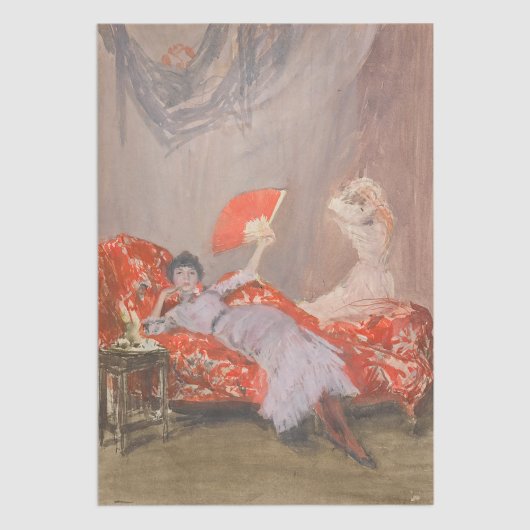 ジェームズウィスラー – ミリー・フィンチ 薄葉紙