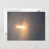 ジェームズウェッブロケット打ち上げポストカード ポストカード (正面/裏面)