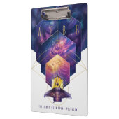 ジェームズウェッブ宇宙望遠鏡イラストレーションアート クリップボード (左)