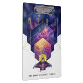 ジェームズウェッブ宇宙望遠鏡イラストレーションアート クリップボード (右)