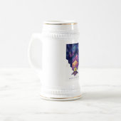 ジェームズウェッブ宇宙望遠鏡イラストレーションアート ビールジョッキ (正面左)