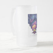 ジェームズウェッブ宇宙望遠鏡イラストレーションアート フロストグラスビールジョッキ (正面左)