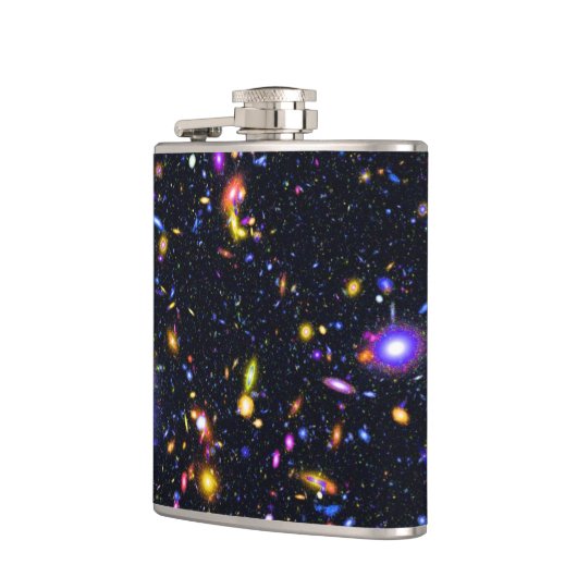 ジェームズウェッブ宇宙望遠鏡シミュレーション – ポップ・アートの Art フラスク (左)