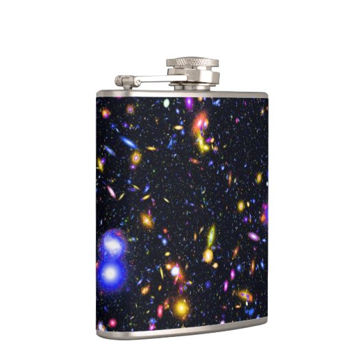 ジェームズウェッブ宇宙望遠鏡シミュレーション – ポップ・アートの Art フラスク (右)