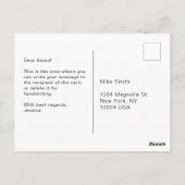 ジェームズウェッブ宇宙望遠鏡タランチュラネブラNIRCam ポストカード (裏面)