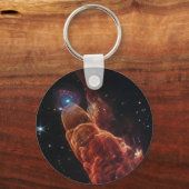 ジェームズウェッブ宇宙望遠鏡宇宙竜巻 キーホルダー (正面)