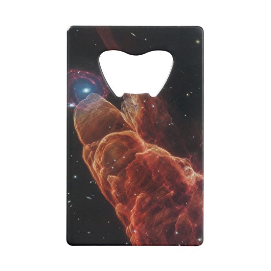 ジェームズウェッブ宇宙望遠鏡宇宙竜巻 クレジットカード栓抜き (正面)