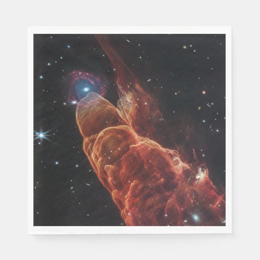 ジェームズウェッブ宇宙望遠鏡宇宙竜巻 スタンダードランチョンナプキン (正面)
