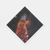 ジェームズウェッブ宇宙望遠鏡宇宙竜巻 スタンダードランチョンナプキン (角)