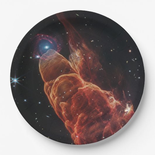 ジェームズウェッブ宇宙望遠鏡宇宙竜巻 ペーパープレート (正面)