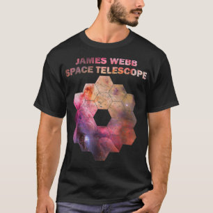 ジェームズウェッブ宇宙望遠鏡星雲JWSTアイテム女性 Tシャツ
