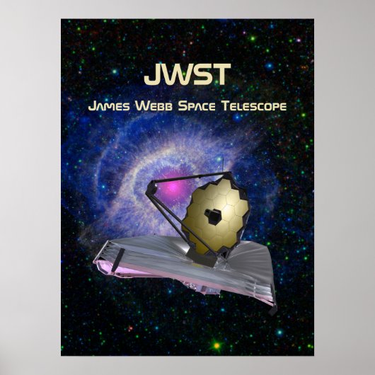 ジェームズウェッブ宇宙望遠鏡JWSTポスター ポスター (正面)