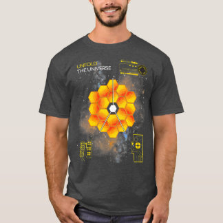 ジェームズウェブ宇宙エルスコップアートJWSユニバーを展開 Tシャツ