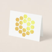 ジェームズウェブ宇宙望遠鏡金箔カード 箔カード (正面)