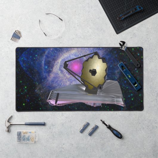 ジェームズウエブ宇宙望遠鏡JWST デスクマット (ワークステーション)