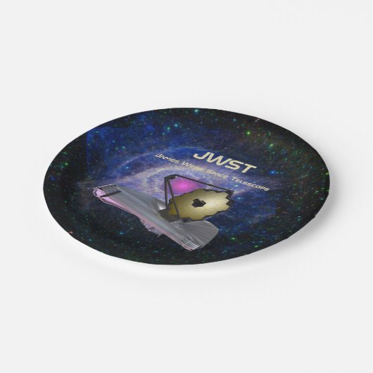 ジェームズウエブ宇宙望遠鏡JWST ペーパープレート (アングル)