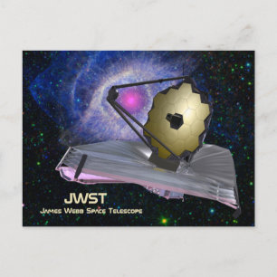 ジェームズウエブ宇宙望遠鏡JWST ポストカード