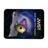 ジェームズウエブ宇宙望遠鏡JWST マグネット (横)