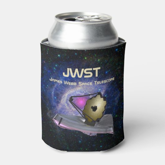 ジェームズウエブ宇宙望遠鏡JWST 缶クーラー (缶正面)