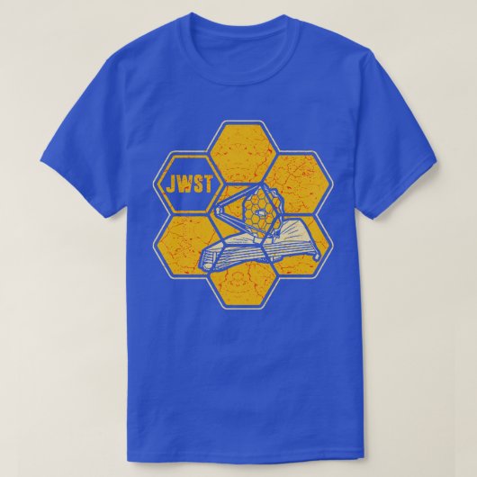 ジェームズウエブ宇宙望遠鏡JWST 3 Tシャツ (デザイン正面)