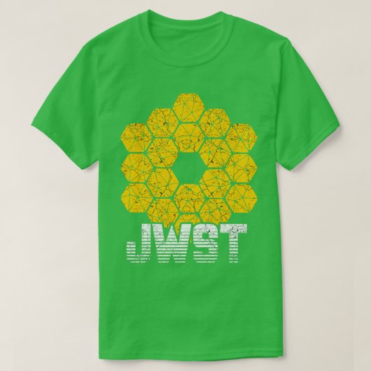 ジェームズウエブ宇宙望遠鏡JWST 5 Tシャツ (デザイン正面)