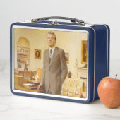 ジェームズカーターホワイトハウス大統領のポートレート メタルランチボックス (インサイチュ)