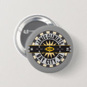 ジェームズクレメンズエアポートベイシティMI 3CM 缶バッジ (正面&裏面)