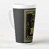 ジェームズジョイスダブリンアイルランド カフェラテマグ (左アングル)