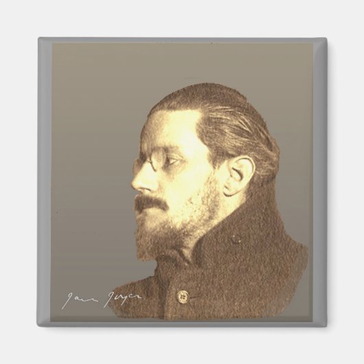 ジェームズジョイス マグネット (正面)