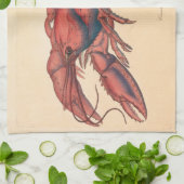 ジェームズソウェルビーセレーションロブスター キッチンタオル (折り畳み)