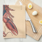 ジェームズソウェルビーセレーションロブスター キッチンタオル (四つ折り)