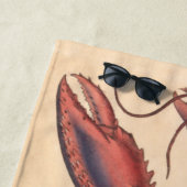 ジェームズソウェルビーセレーションロブスター ビーチタオル (インサイチュ)