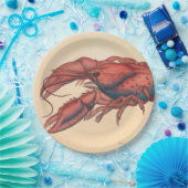 ジェームズソウェルビーセレーションロブスター ペーパープレート (パーティー)